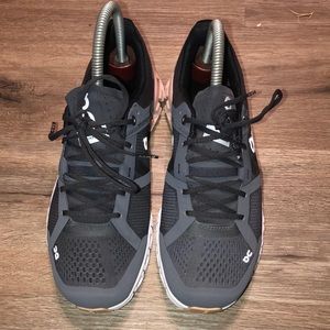 ON Running Cloud Flow Rock Grey/ Rose Pink Women's 6.5